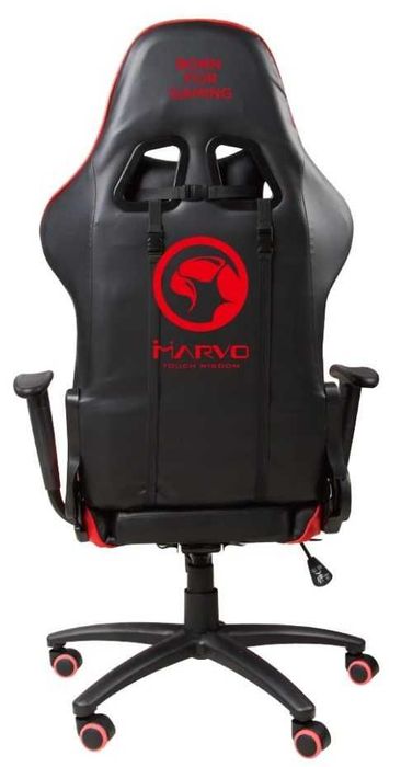 Гейминг стол Marvo - CH-106, червен/черен