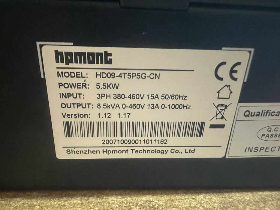 Преобразователь частоты ( Инвертор ) для ЧПУ