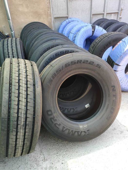 Furalarga 385/65R22.5 razmer Kama Aeolus Sailun Giti Boto balonlar bor