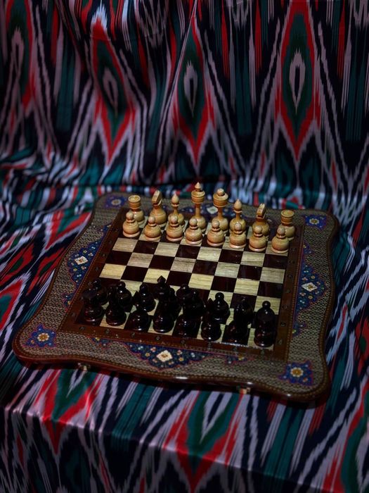 Шахматы резные ручная работа
