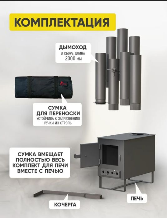 Печка для рыбалки