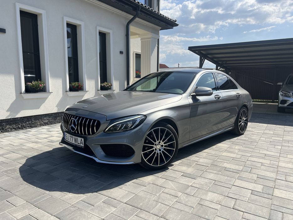 Mercedes-Benz C Class,pachet Amg/Trapa panoramica/Burmester