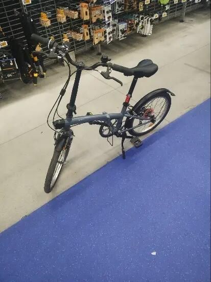 Bicicletă pliabilă Fold120 Gri - UNIC - (SecondHand) Decathlon