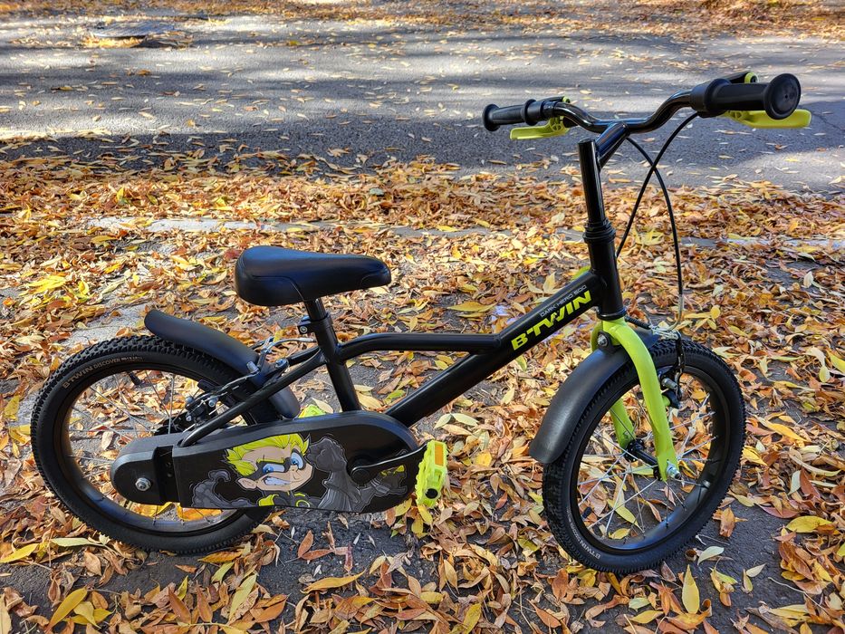 Bicicleta copii B'TWIN Hero 500 - 16 inch, aproape noua