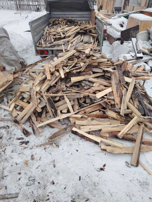 Дрова в мешках сухие