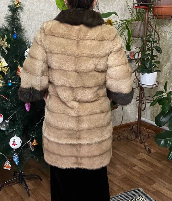 шуба норковая б/у