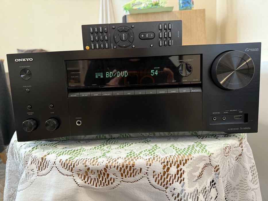 Onkyo TX-NR656 Bluetooth Wi-Fi дистанционно