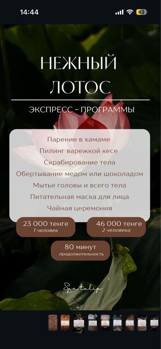 Сериификат на спа