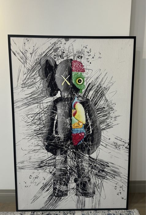 Картина в современном стиле KAWS