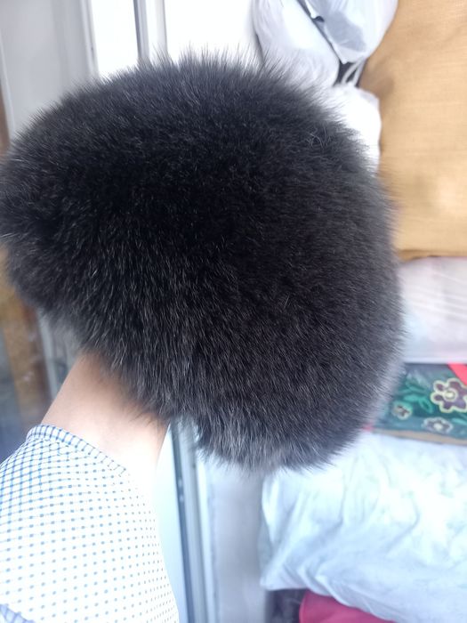 Шапка  песец натуральный