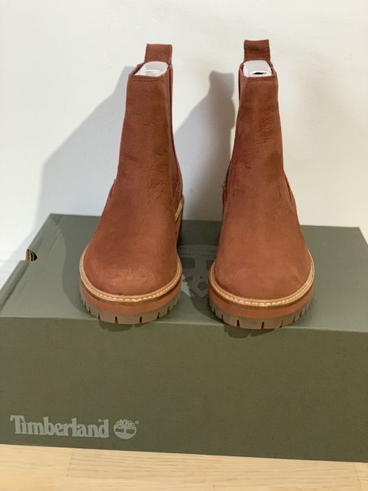 Timberland ghete Courmayeur Valley Chelsea rust nubuck