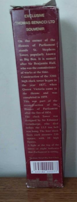 Suvenir/macheta Orologiu Big Ben din Londra