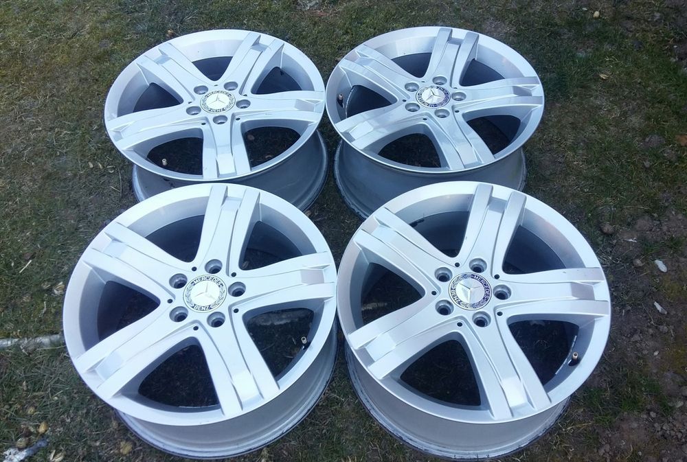 Set jante Mercedes-Benz GLK R17 seria 8J 7,5Jx17 H2 ET 47.5 57 - 5x112