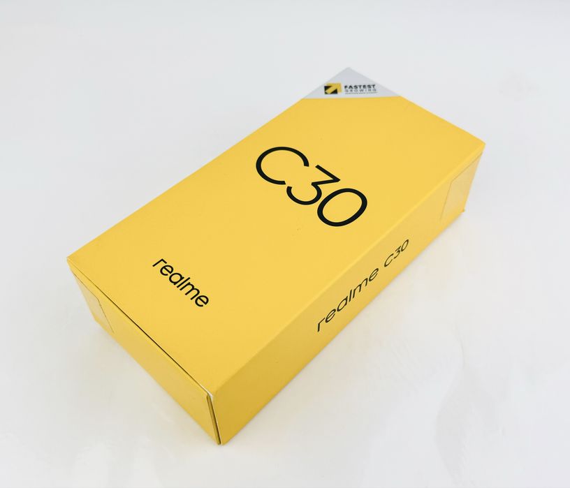НОВ! Realme C30 32GB 3GB RAM Black 2г. Гаранция!