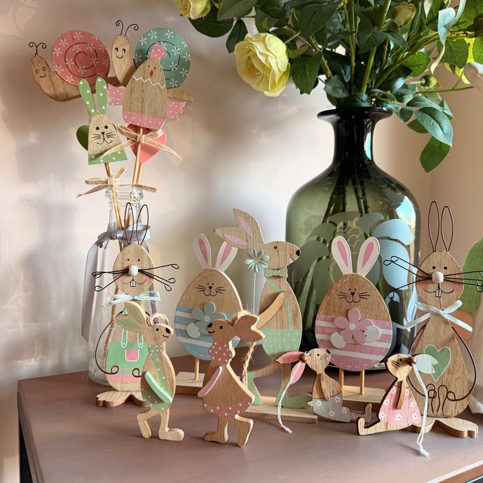 Великденска дървена декорация