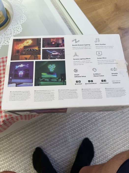 Продавам Nanoleaf Lines starter kit