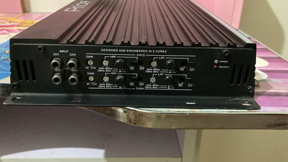 Автозвук. Усилитель прайд