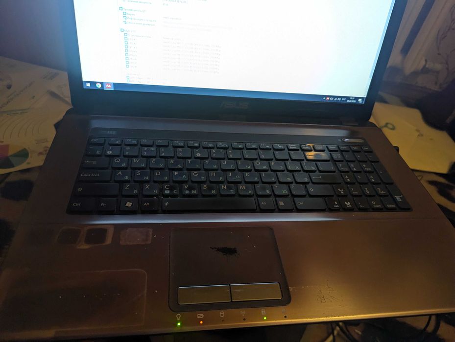 Ноутбук Asus i7 2670qm,  GT 540m