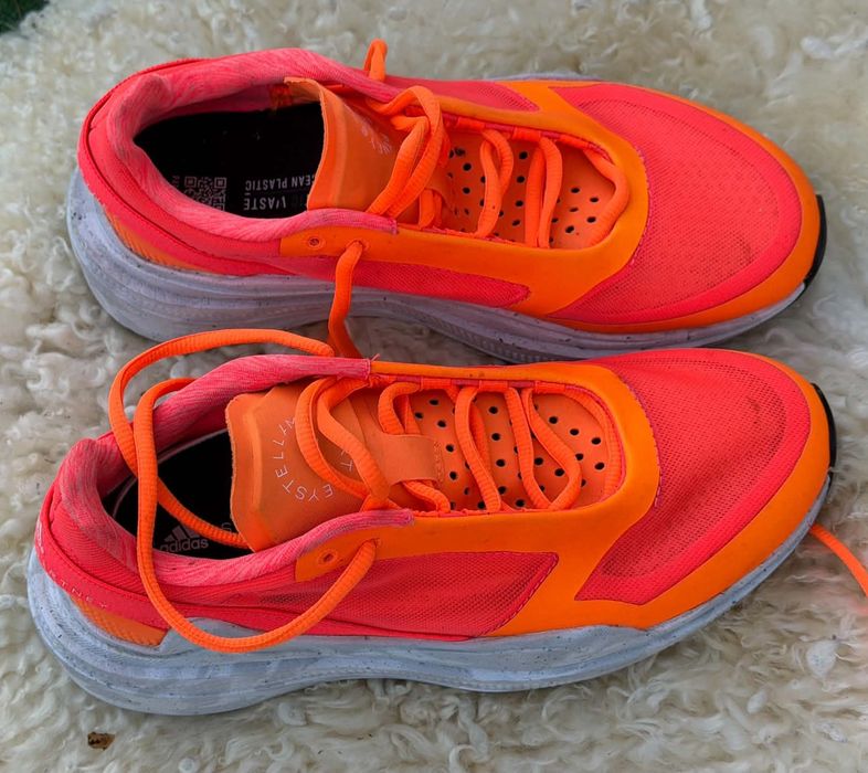 Adidas Stella McCartney уникални оригинални дамски сникърси цвят корал