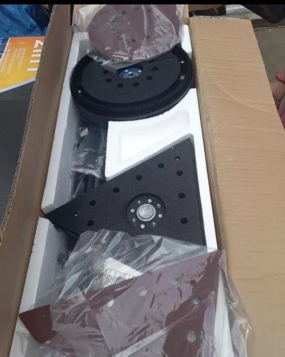 Masina de slefuit WOODSTAR DS930 710W Ø225mm pentru pereti rigips