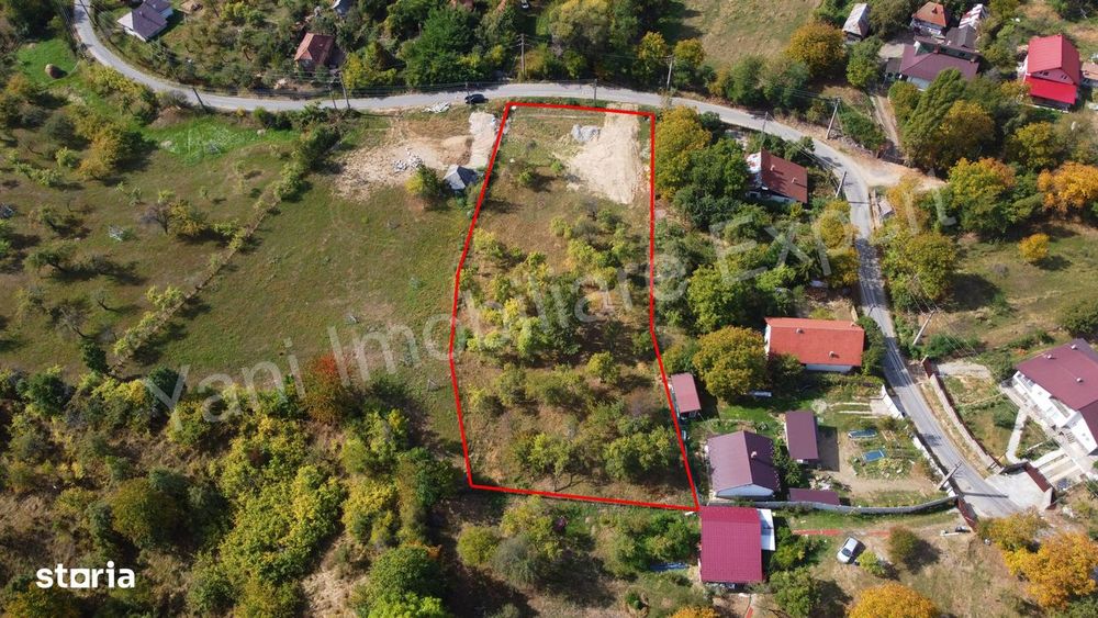 Teren de vânzare în comuna Valea Danului, județ Argeș.