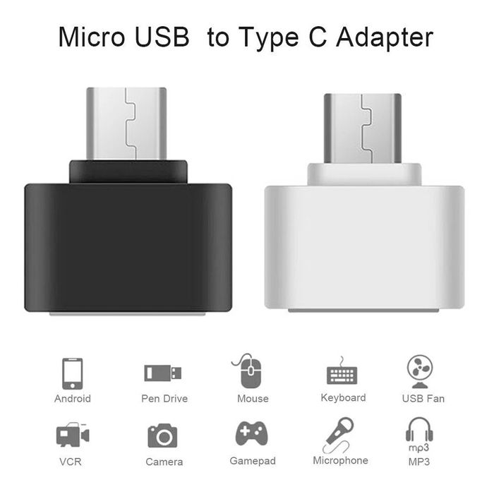 Переходник адаптер HUB USB OTG Type C юсб отг тайп С хаб тройник флешк