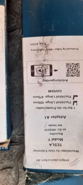 Valeo Чистачки за  Tesla Y