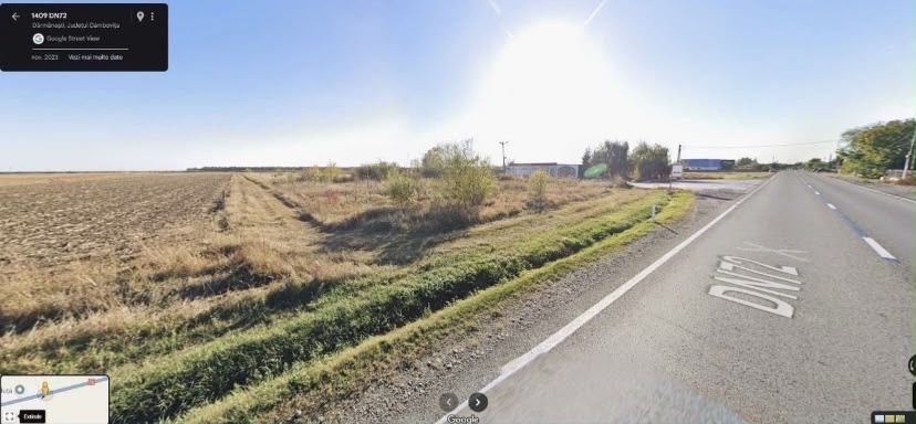 Vand / Schimb TEREN DN72 TÂRGOVIȘTE PLOIEȘTI 8.084 mp | 35 m deschidere | Dărmănești Dâmbovița | Ideal dezvoltare rezidențială/comercială