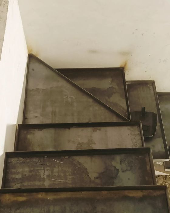 Лестница металло каркас