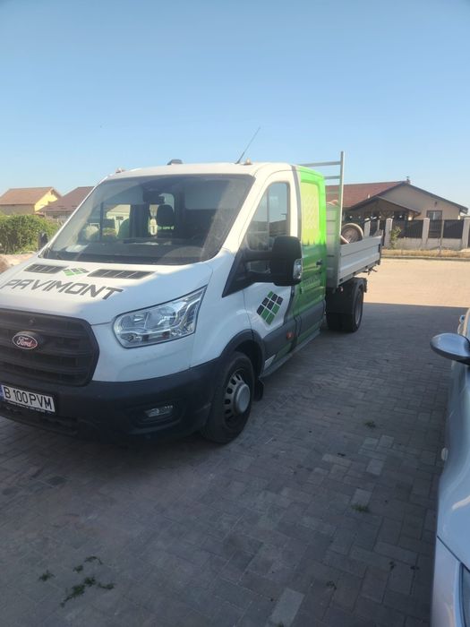 Ford Transit 2024 – 7 locuri + benă basculabilă – 45.000 km