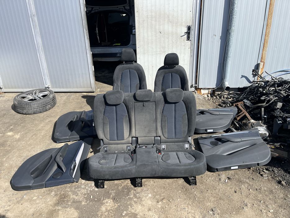 Алкантара салон бмв х1 ф48 2019 ( alkantara saloon bmw x1 f48 RECARO )