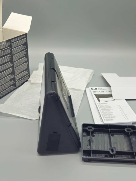 LSC Smart Connect соларна стенна лампа с КАМЕРА 1296 p, Wi-Fi, IP66