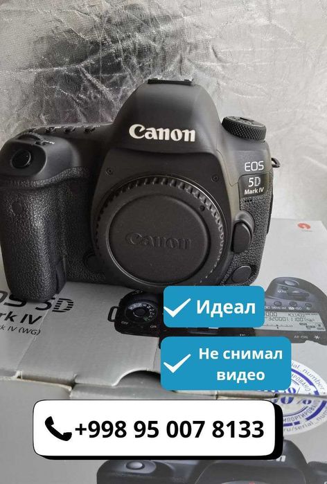 Canon EOS 5D Mark IV Body. Идеальное состояние.За $1400 до 28 декабря!