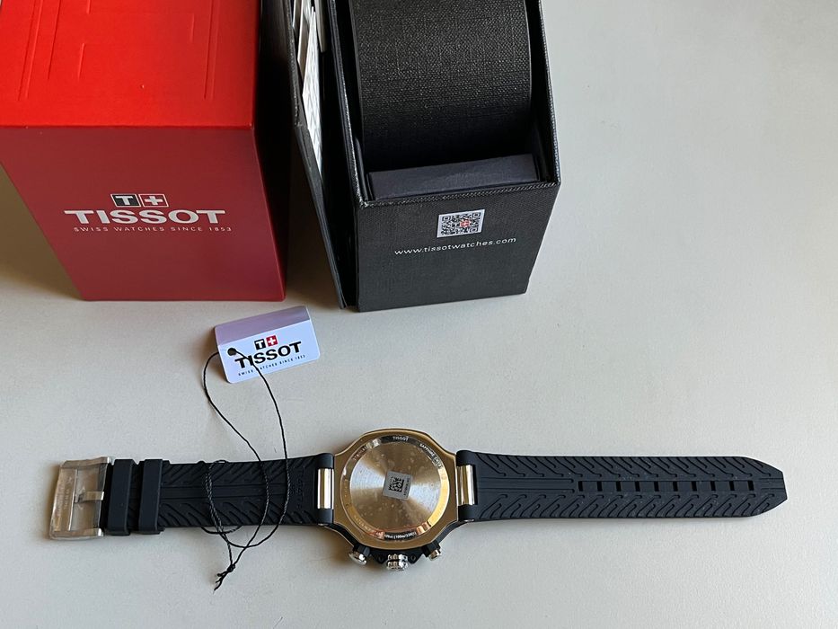 Ceas Tissot T-Race Quartz Chronograph Silver & Black