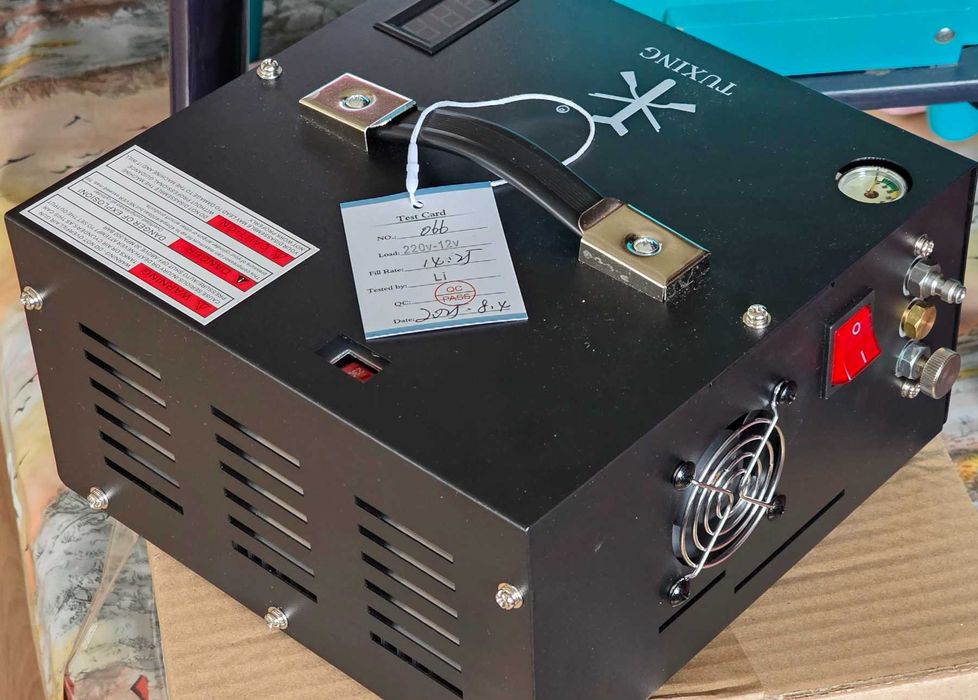 TUXING TXES061 12V 220V PCP 300Bar 4500Psi въздушен компресор