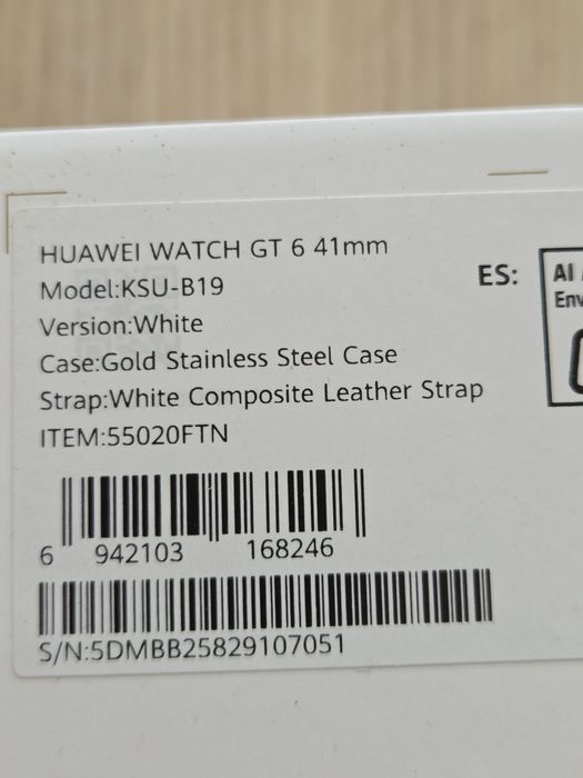 Ceas huawei gt6   41 mm nou