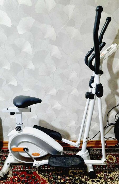 Фирменный велотренажёр Green Hill