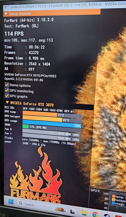 Pc Gaming Intel I5 11500(12400),32 gb 3200Mhz,Asus Rtx 3070,1Tb SSD