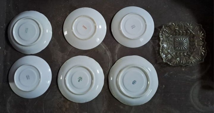 7 farfurii de portelan