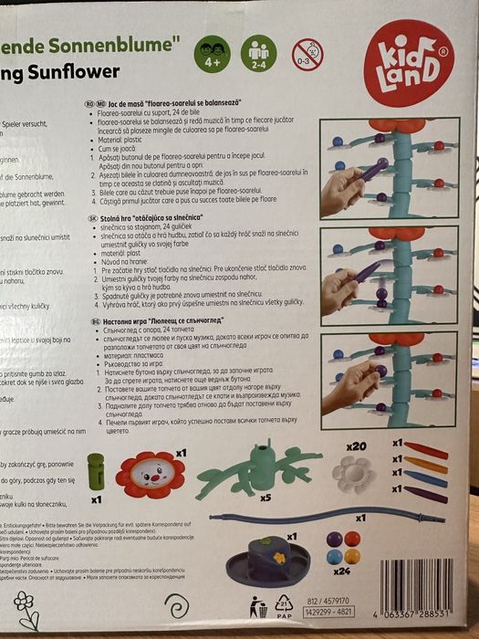 Joc indemanare copii Floarea Soarelui