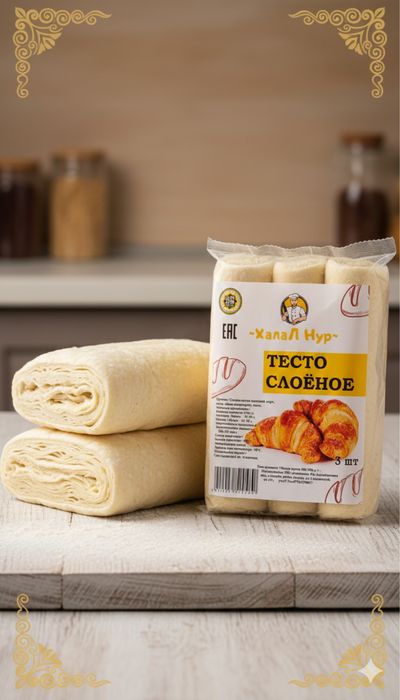 тесто слоеное для самсы