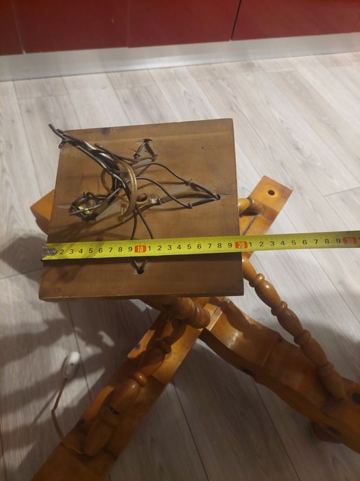 Vand Lustra de tavan Lemn masiv