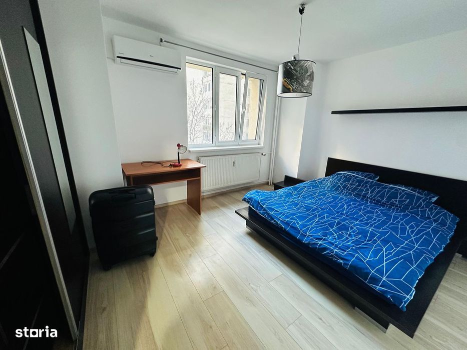 Apartament 3 camere, 75 mp, mobilat complet, metrou Lujerului 2 min