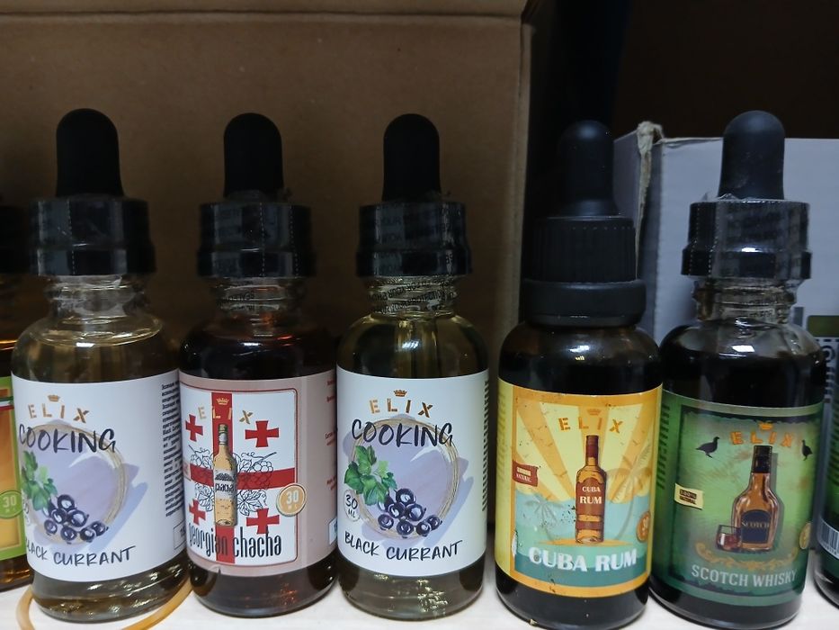 Ароматизаторы фирмы Etol для напитков.