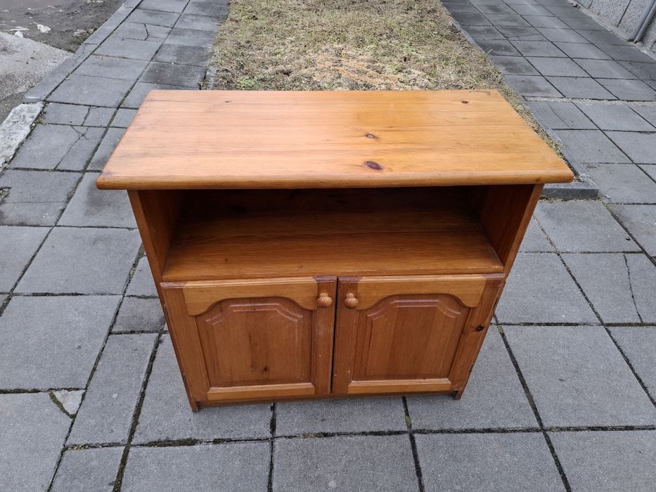 Маса и тв шкаф масив (чам)