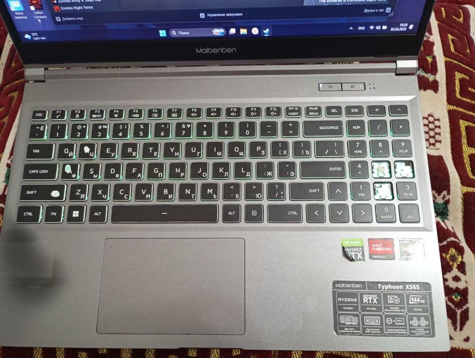 Игровой ноутбук Maibenben x565