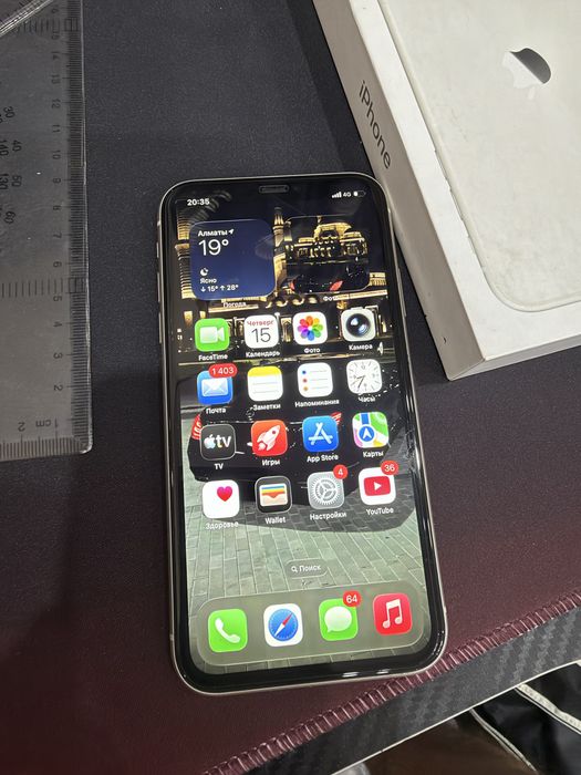 iPhone11 белый 128гб