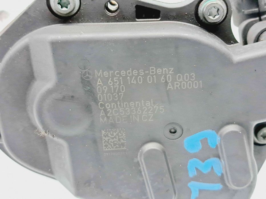 Supapa EGR Mercedes Clasa C (W204) [Fabr 2007-2014] A6511400160 2.2 CD