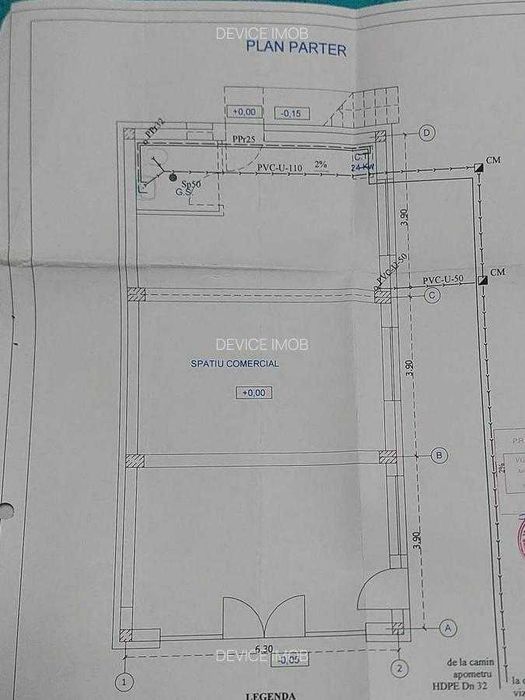 Spatiu comercial intare si utilitati separate
