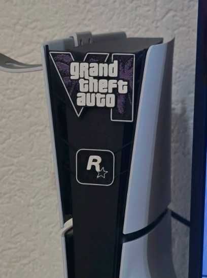 Cover GTA 6 VI pentru PS5 carcasa / cover custom personalizare playstation 5